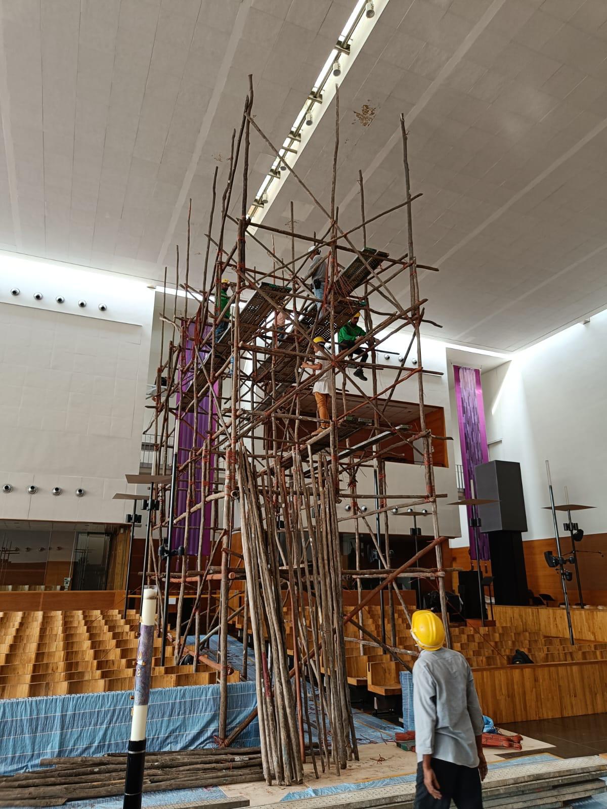 St Mary Church Façade Inspection Works — Singapore